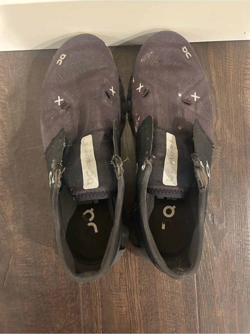 On Running Men's Black Slip-On Athletic Sneakers